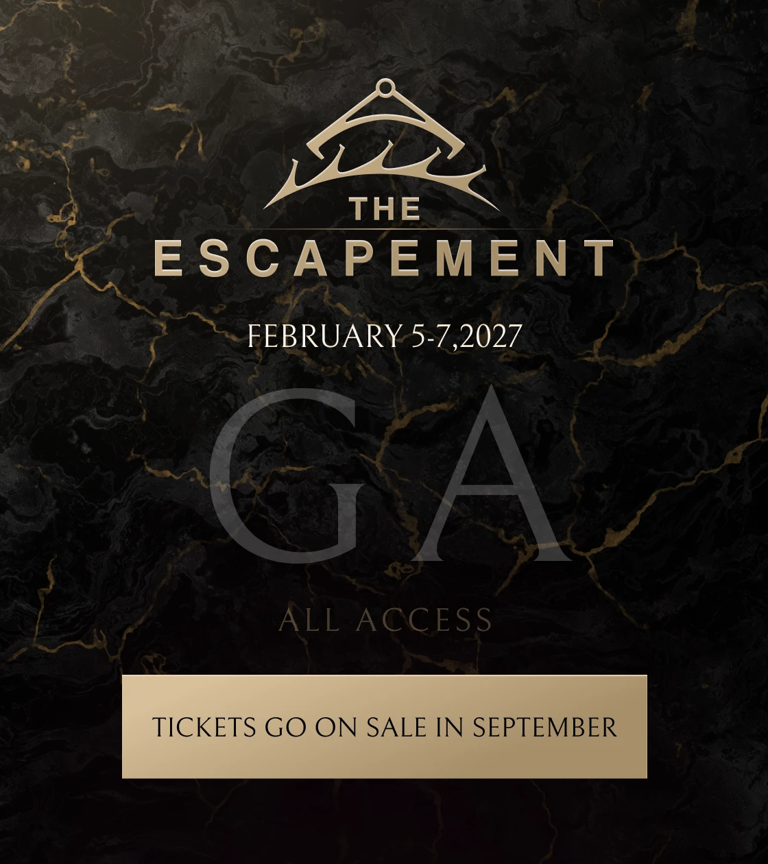 The Escapement GA All Access pass